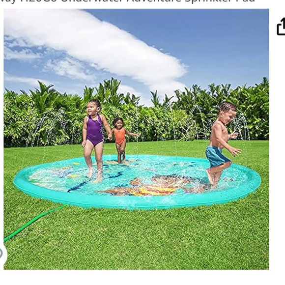 Amazon Swim Nwt H2go Underwater Adventure Sprinkler Pad Poshmark